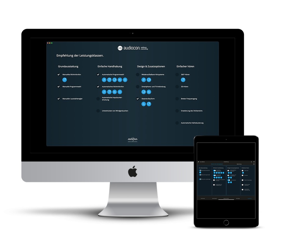 audiocon features mitte